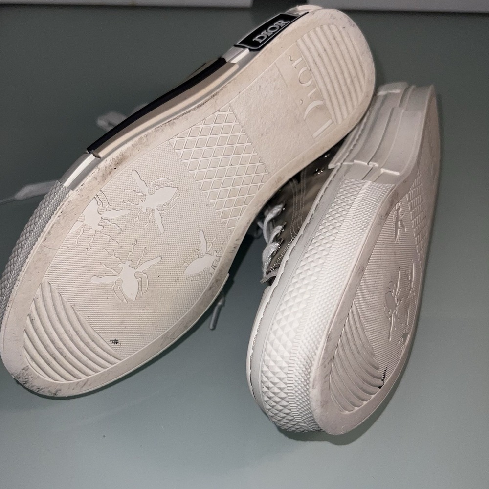 Christian Dior B23 High Top Women's Designer Sneaker 37 Size 7 - Picture 9 of 16